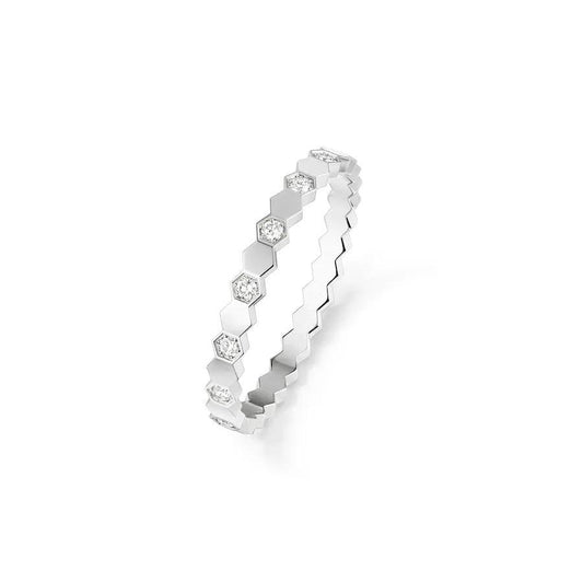 [⭐Renara]BEE LOVE RING SILVER DIAMOND