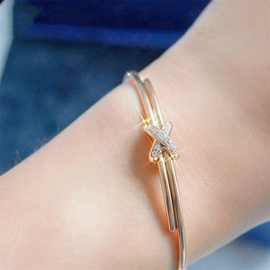 [⭐Renara]JEUX DE BRACELET PINK GOLD DIAMONDS