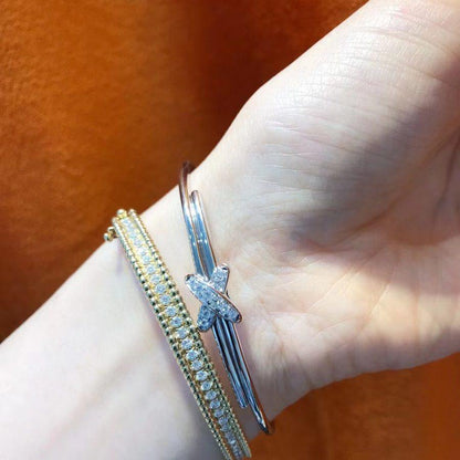 [⭐Renara]JEUX DE BRACELET SILVER DIAMONDS