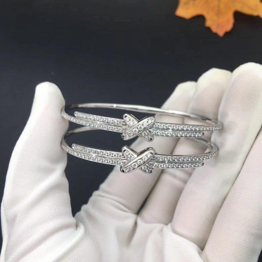 [⭐Renara]JEUX DE BRACELET DIAMONDS SILVER