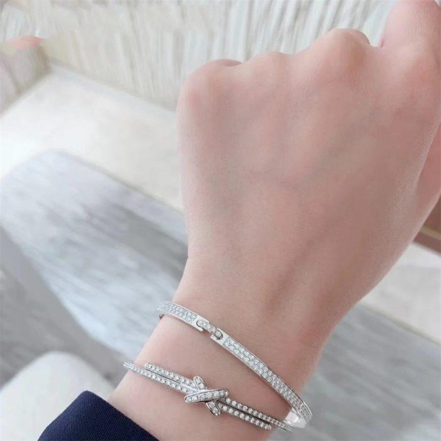 [⭐Renara]JEUX DE BRACELET DIAMONDS SILVER