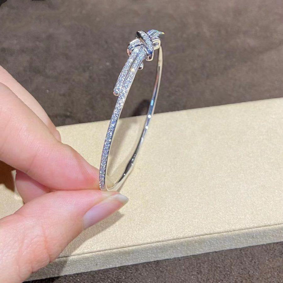 [⭐Renara]JEUX DE BRACELET DIAMONDS SILVER