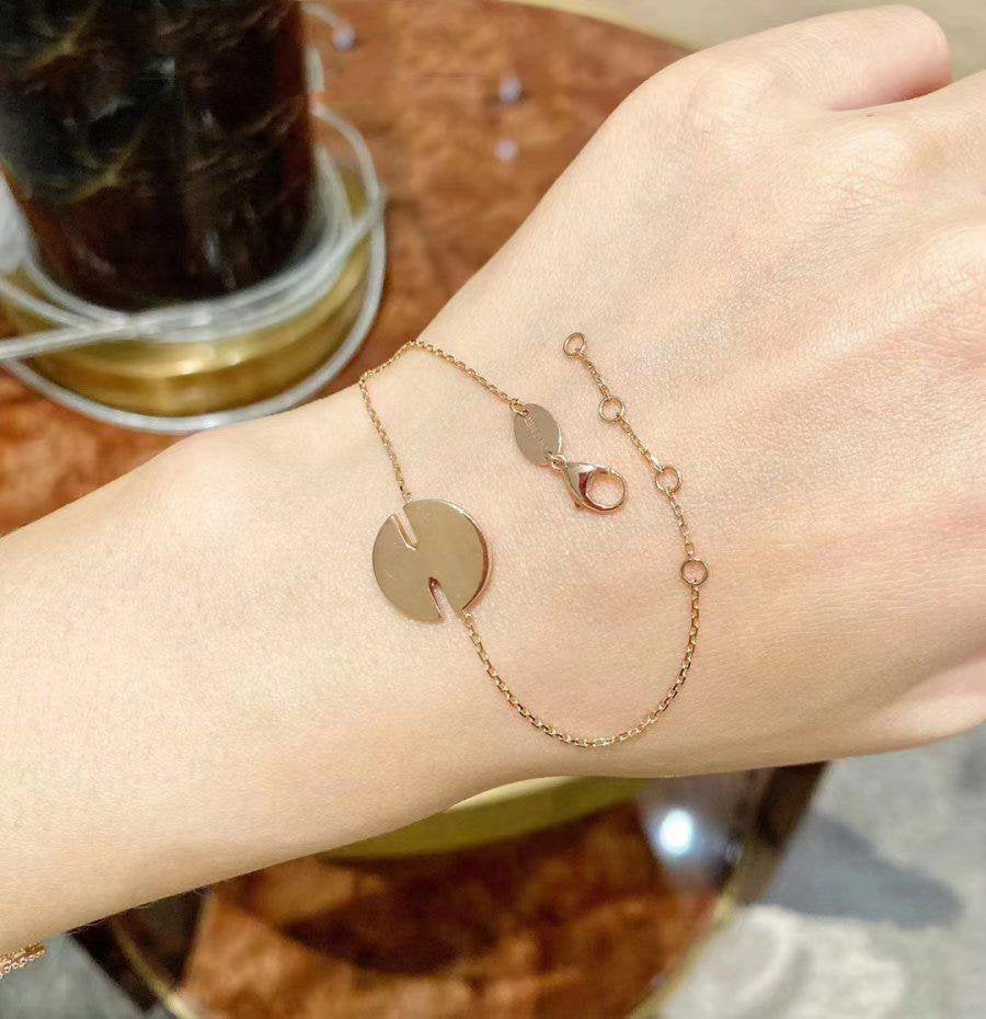 [⭐Renara]JEUX DE BRACELET MOP PINK GOLD DIAMONDS