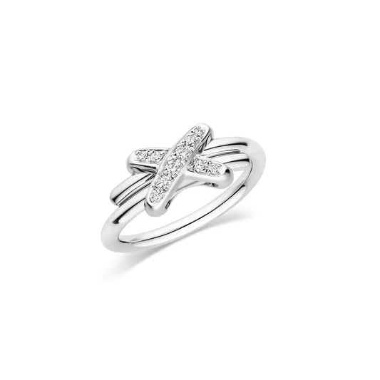[⭐Renara]JEUX DE SILVER DIAMOND RING