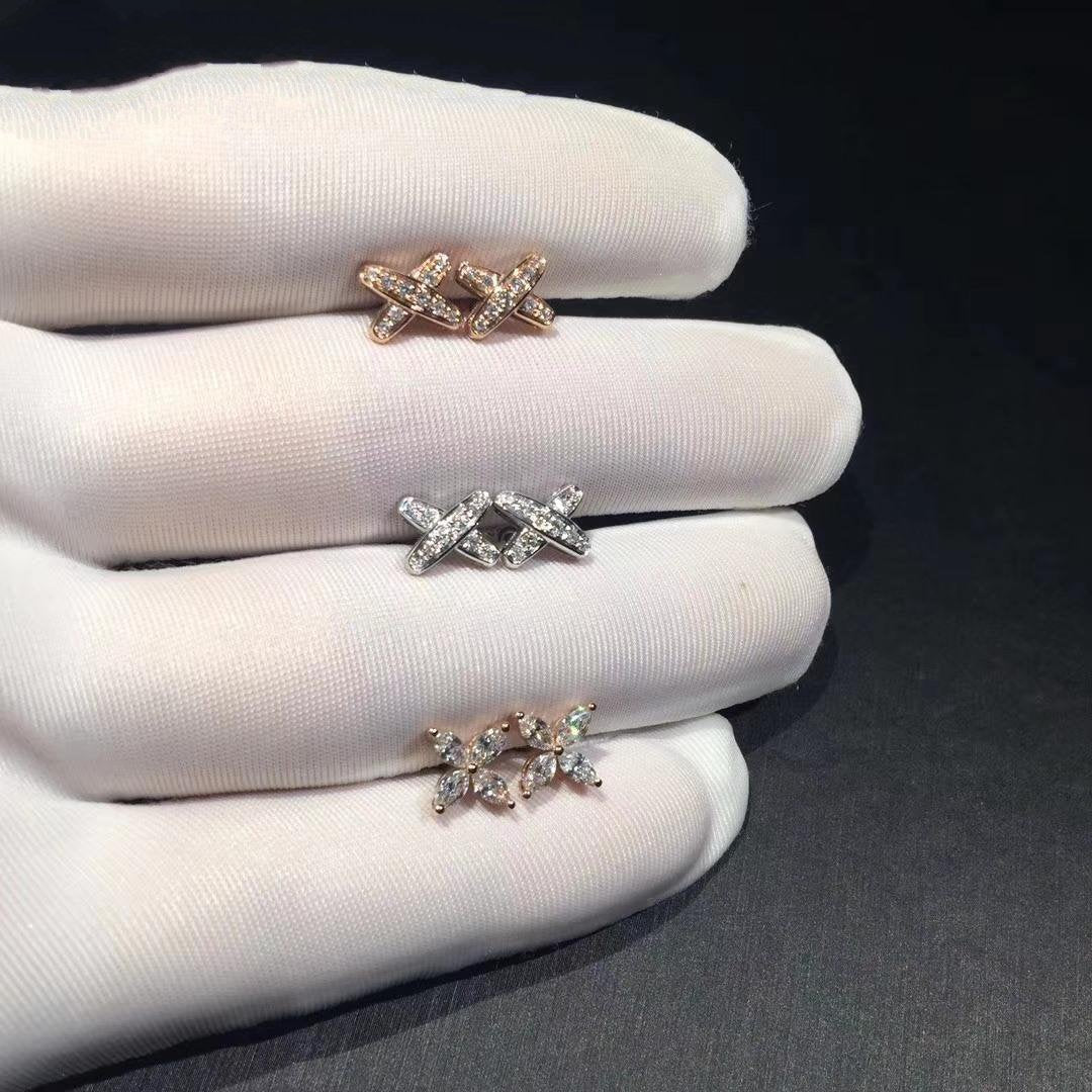 [⭐Renara]JEUX DE DIAMOND EARRINGS