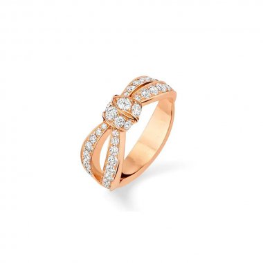 [⭐Renara]LIENS PINK GOLD DIAMOND RING