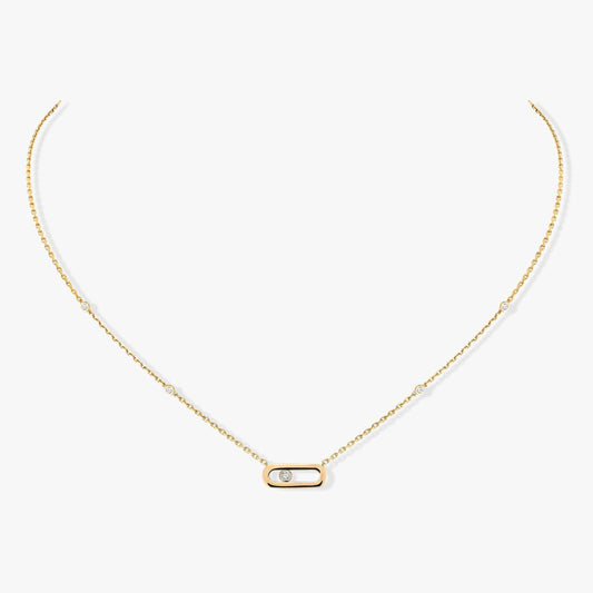 [⭐Renara]MOVE UNO DIAMOND NECKLACE
