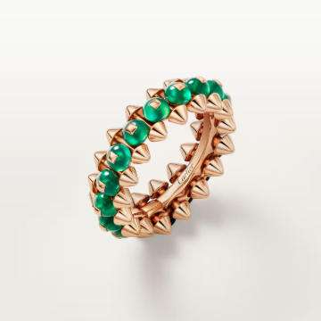[⭐Renara]CLASH ELEGANT ROSE GOLD RING FEATURING NATURAL AGATE
