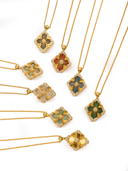 [⭐Renara] B.C.L BIG SIZE  ENAMEL NECKLACE（Various colors）
