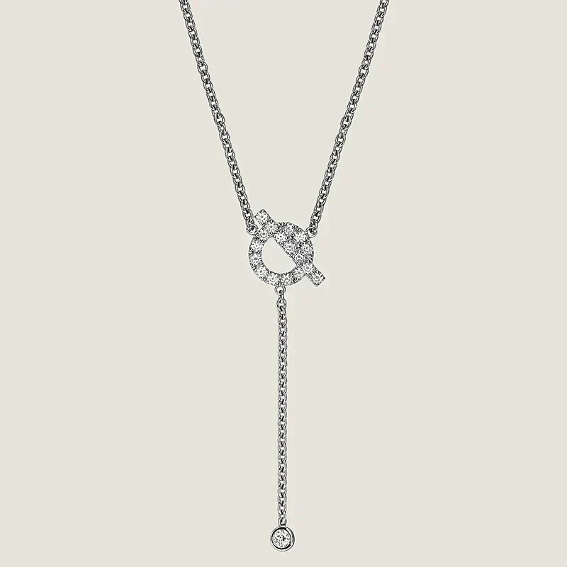 [⭐Renara]FINESSE SILVER DIAMOND NECKLACE