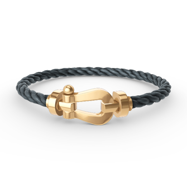 [⭐Renara]FORCE LARGE HORSESHOE NO DIAMOND BRACELET GOLD
