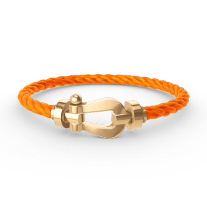 [⭐Renara]FORCE LARGE HORSESHOE NO DIAMOND BRACELET GOLD