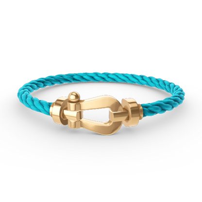 [⭐Renara]FORCE LARGE HORSESHOE NO DIAMOND BRACELET GOLD
