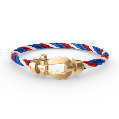 [⭐Renara]FORCE LARGE HORSESHOE NO DIAMOND BRACELET GOLD