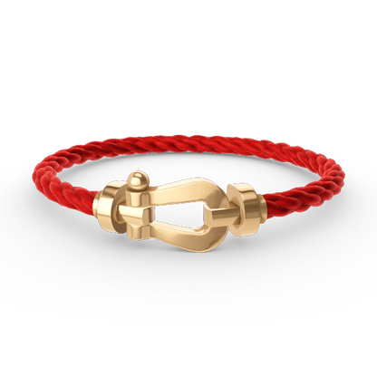 [⭐Renara]FORCE LARGE HORSESHOE NO DIAMOND BRACELET GOLD