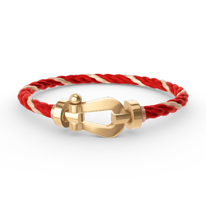 [⭐Renara]FORCE LARGE HORSESHOE NO DIAMOND BRACELET GOLD