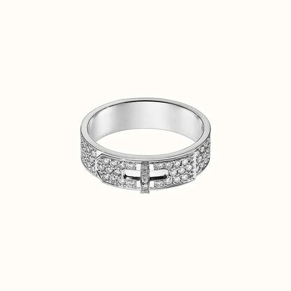 [⭐Renara]KELLY SILVER DIAMOND RING