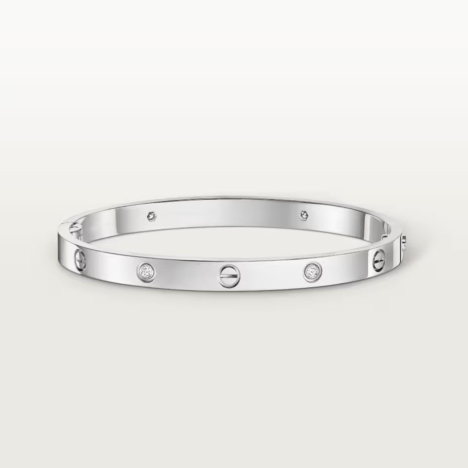 [⭐Renara]LOVE BRACELET 4.8MM 4 DIAMONDS