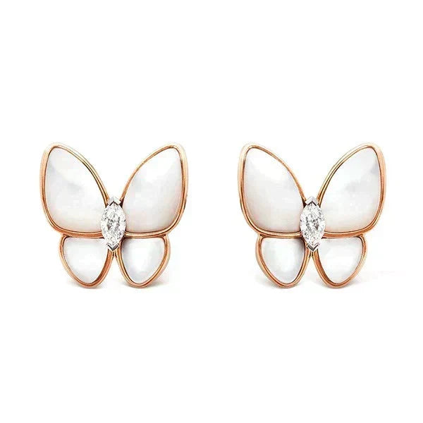 [⭐Renara]BUTTERFLY MOP DIAMOND EARRINGS