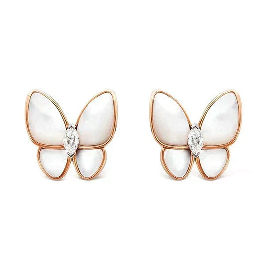 [⭐Renara]BUTTERFLY MOP DIAMOND EARRINGS