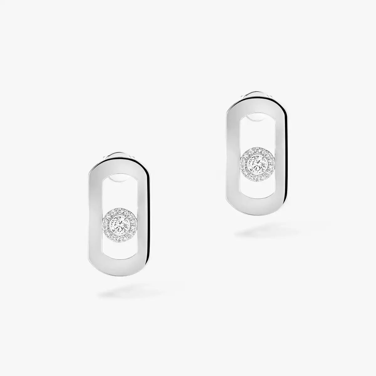 [⭐Renara]So Move Diamond Earrings in Yellow Gold