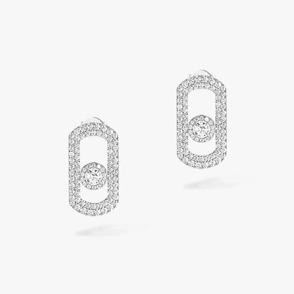 [⭐Renara]So Move Pave_-Set Diamond Earrings in Silver