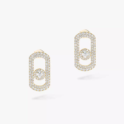 [⭐Renara]So Move Pave_-Set Diamond Earrings in Silver