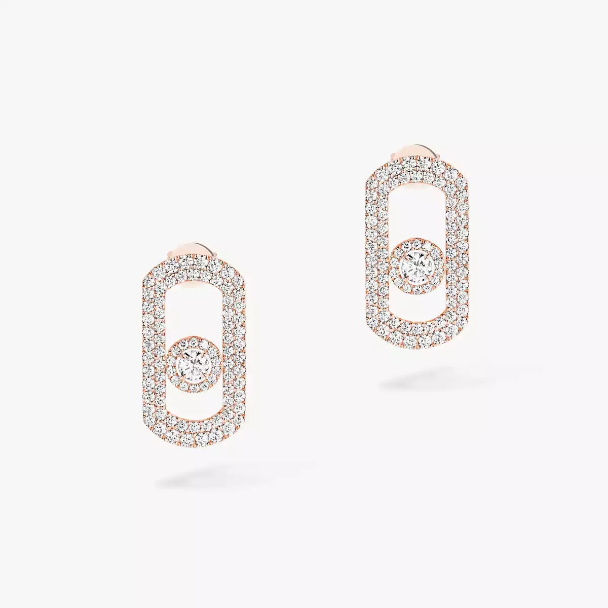 [⭐Renara]So Move Pave_-Set Diamond Earrings in Silver