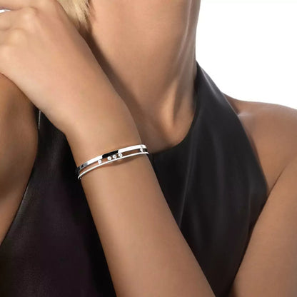 [⭐Renara]Move Romane Diamond Bangle Bracelet