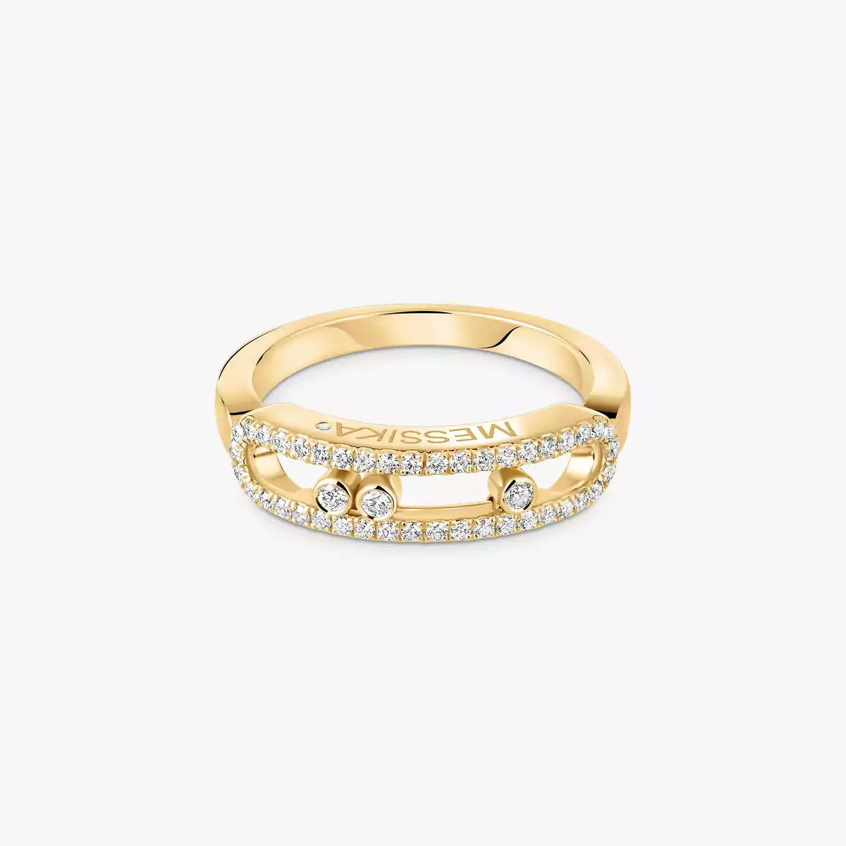 [⭐Renara] Baby Move Gold Diamond Pave_ Ring