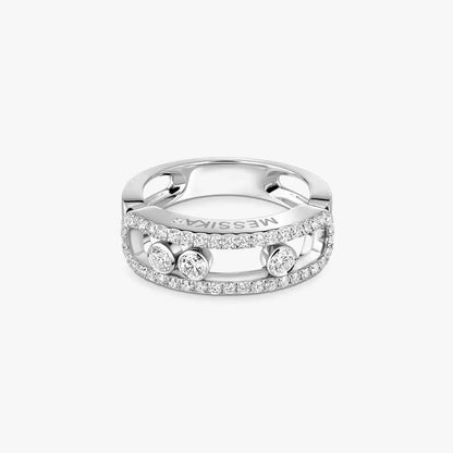 [⭐Renara] Move Gold Diamond Pave_ Ring