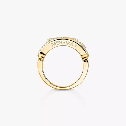 [⭐Renara] Move Gold Diamond Pave_ Ring