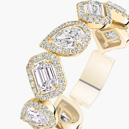 [⭐Renara]Diamond Wedding Ring My Twin
