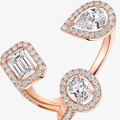 [[⭐Renara] Diamond Ring 0,25ct My Twin Trilogy