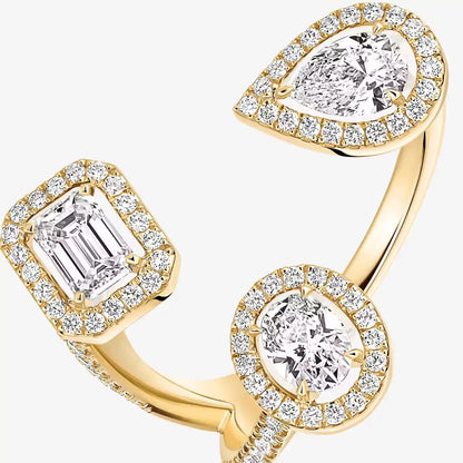 [[⭐Renara] Diamond Ring 0,25ct My Twin Trilogy