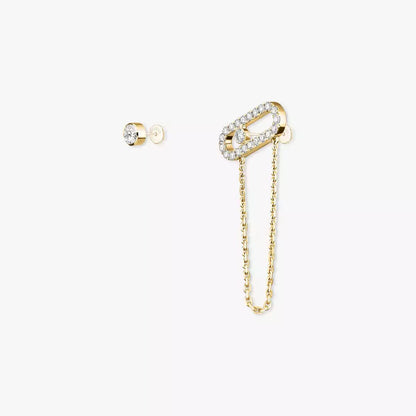 [⭐Renara]Move Uno Diamond Earrings
