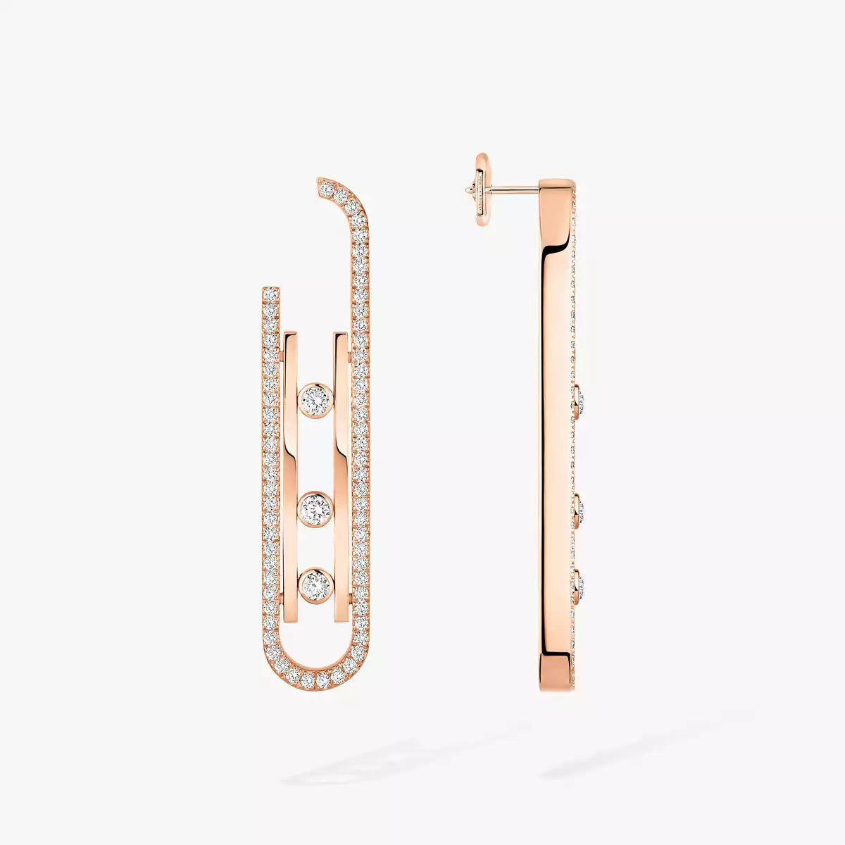 [⭐Renara]Diamond Pendant Earrings Move 10Th