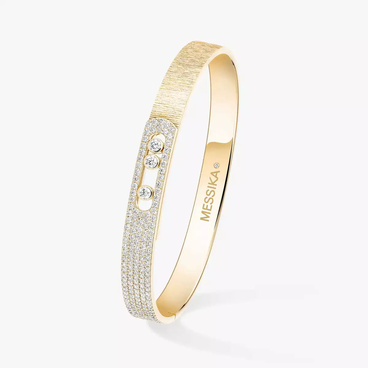 [⭐Renara]Move Noa Ciselé half pavé bangle
