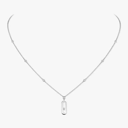 [⭐Renara] Move Uno Gold Diamond Long Necklace