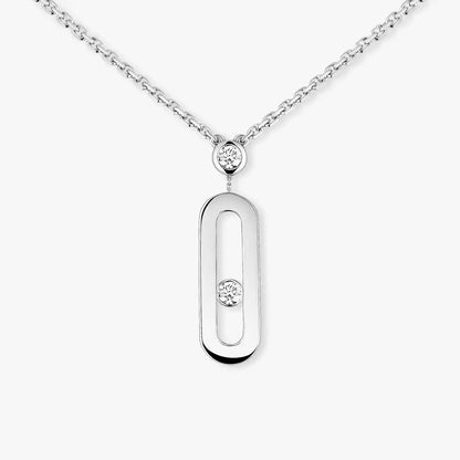 [⭐Renara] Move Uno Gold Diamond Long Necklace