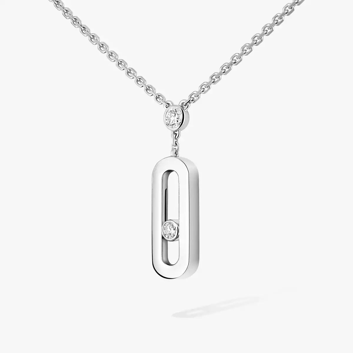 [⭐Renara] Move Uno Gold Diamond Long Necklace