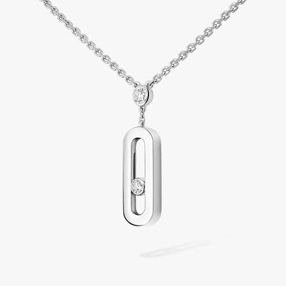 [⭐Renara] Move Uno Gold Diamond Long Necklace