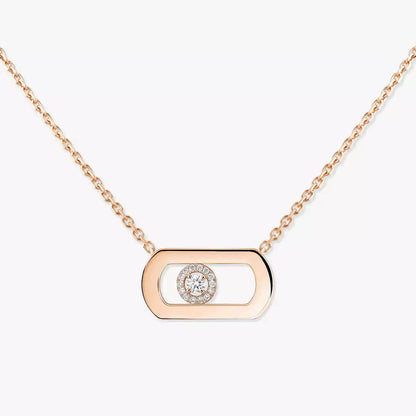[⭐Renara]So Move Diamond Necklace in Gold