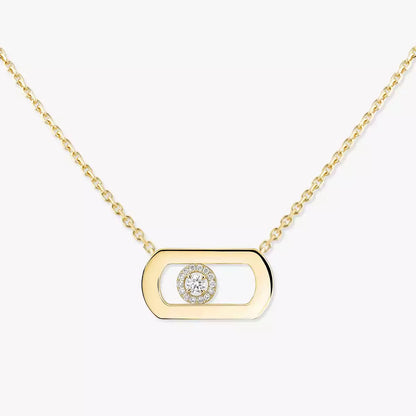 [⭐Renara]So Move Diamond Necklace in Gold