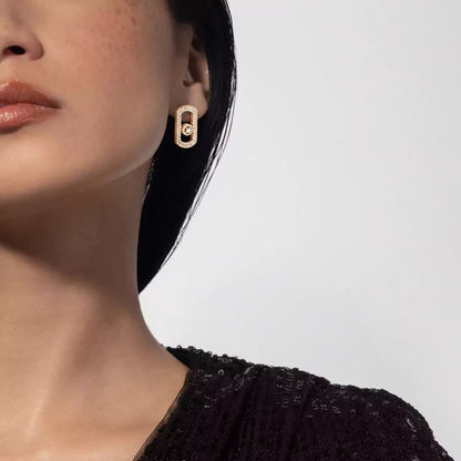 [⭐Renara]So Move Pave_-Set Diamond Earrings in Silver
