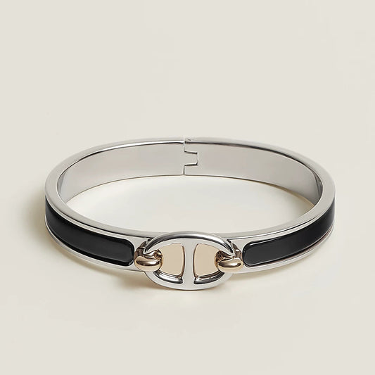 [⭐Renara]CLIC CHAINE SILVER BRACELET