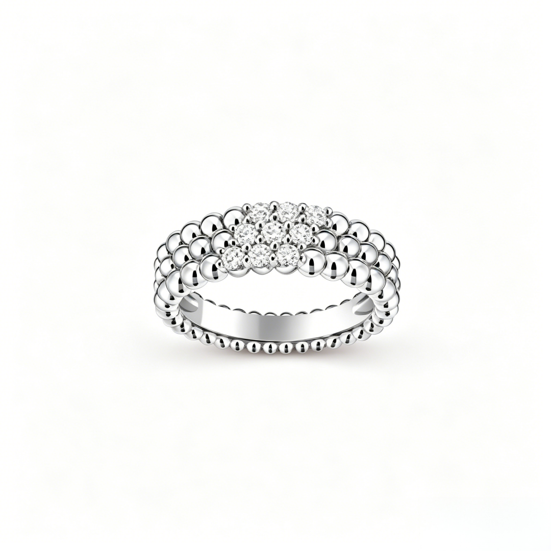 [⭐Renara] THREE-ROW DIAMOND RING