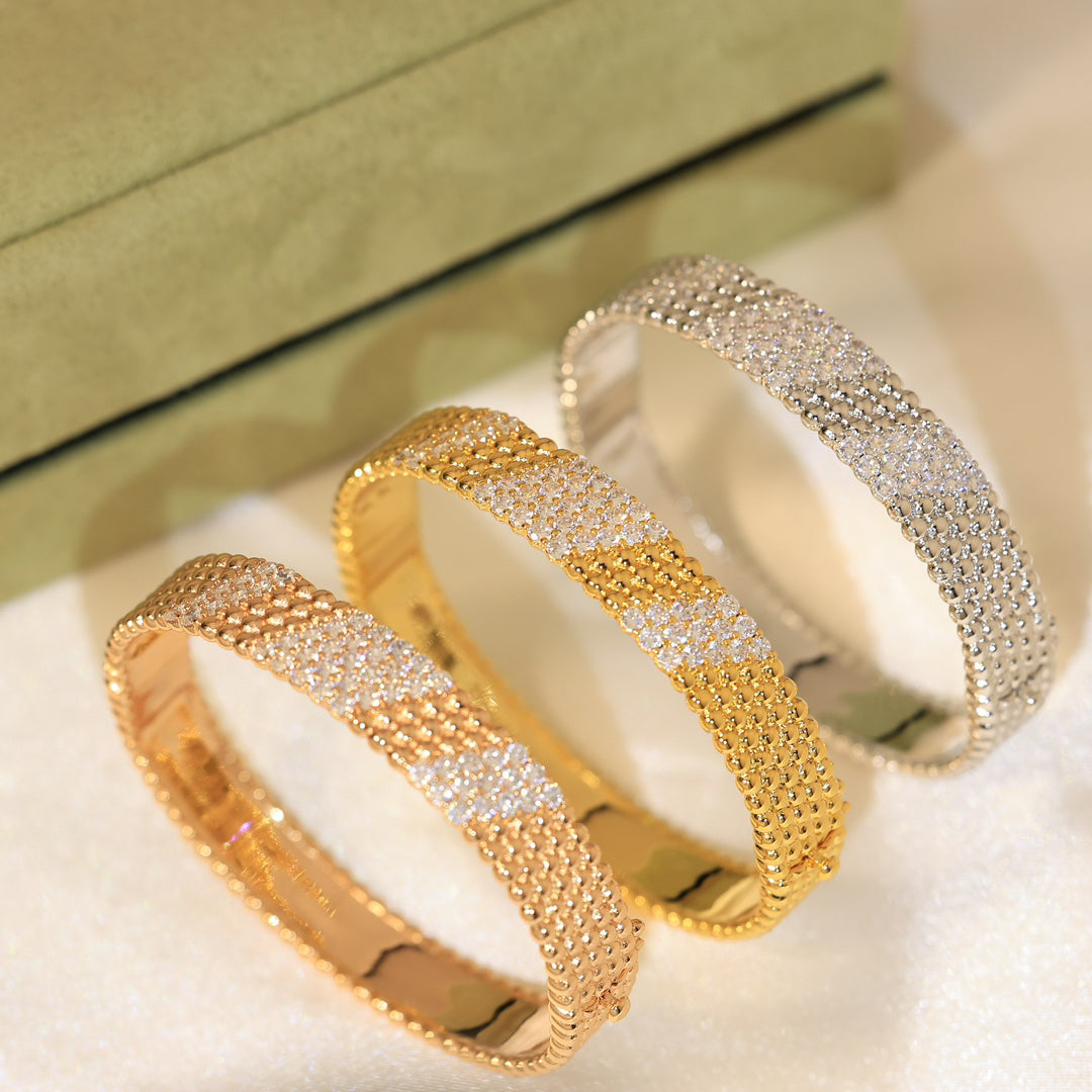 [⭐Renara]  FIVE-ROW DIAMOND BRACELET