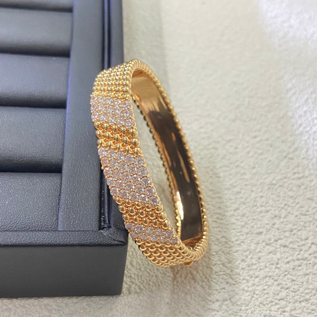 [⭐Renara]  FIVE-ROW DIAMOND BRACELET