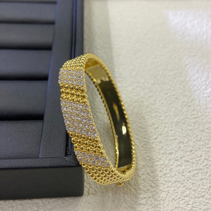 [⭐Renara]  FIVE-ROW DIAMOND BRACELET